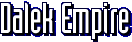 Dalek Empire audios