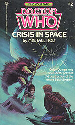Cover image for Make Your Own Adventure With Doctor Who: Crisis in Space
