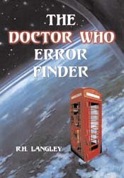 Cover image for The Doctor Who Error Finder