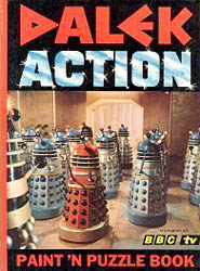 Cover image for Dalek Action Paint 'n Puzzle Book