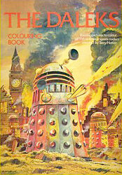 Cover image for The Daleks Colouring Book