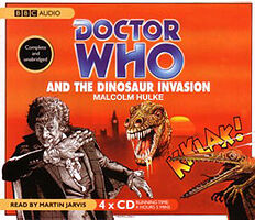 Cover image for Doctor Who and the Dinosaur Invasion