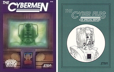 Cover image for The Cybermen / The Cyber Files: CIA Special Report