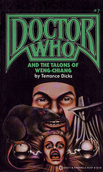 Cover image for Doctor Who and the Talons of Weng-Chiang