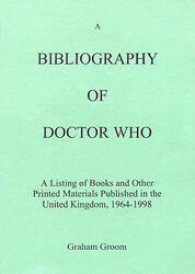Cover image for A Bibliography of Doctor Who: