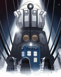 Cover image for The Evil of the Daleks