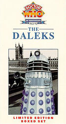 Cover image for The Daleks Limited Edition Boxed Set (The Chase / Remembrance of the Daleks)