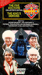 Click to view larger image Cover image for The Five Doctors / The King's Demons