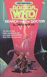 Cover image for Make Your Own Adventure With Doctor Who: Search for the Doctor