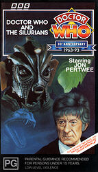 Cover image for Doctor Who and the Silurians