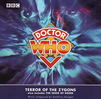 Cover image for Terror of the Zygons - also includes The Seeds of Doom