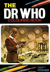 Cover image for The Dr Who Colouring Book