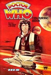 Cover image for Doctor Who Colouring Book