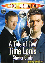 Cover image for A Tale of Two Time Lords: Sticker Guide