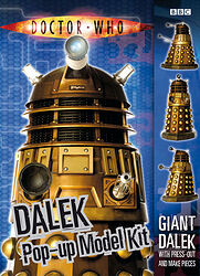 Cover image for Dalek Pop-Up Model Kit