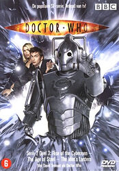 Cover image for Serie 2 Deel 3: Rise of the Cybermen - The Age of Steel - The Idiot's Lantern