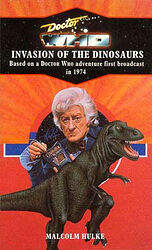 Cover image for Doctor Who and the Dinosaur Invasion