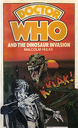 Cover image for Doctor Who and the Dinosaur Invasion