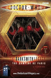 Cover image for The Vampire of Paris - The Darksmith Legacy Book 5