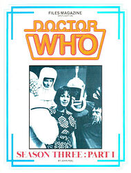 Click to view larger image Cover image for Spotlight on Doctor Who: Season Three Part I