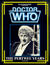 Cover image for Spotlight on Doctor Who: The Pertwee Years