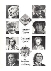 Click to view larger image Cover image for The Doctor Who Production Guide Volume Three: Cast and Crew