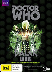 Cover image for Dalek War (Frontier in Space & Planet of the Daleks)