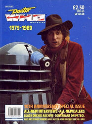 Cover image for Doctor Who Magazine 1979-1989 - 10th Anniversary Special Edition