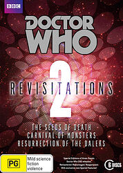 Cover image for Revisitations 2 (The Seeds of Death, Carnival of Monsters & Resurrection of the Daleks)