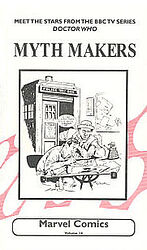 Cover image for Myth Makers Volume 14: Marvel Comics