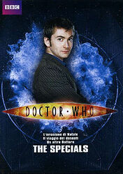 Cover image for The Specials (The Christmas Invasion, Voyage of the Damned & The Next Doctor)