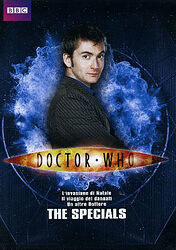 Click to view larger image Cover image for The Specials (The Christmas Invasion, Voyage of the Damned & The Next Doctor)
