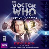 Cover image for Destiny of the Doctor: Enemy Aliens
