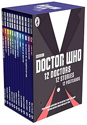 Cover image for 12 Doctors, 12 Stories, 12 Postcards