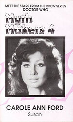 Cover image for Myth Makers 4: Carole Ann Ford