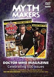 Cover image for Myth Makers: Doctor Who Magazine - Celebrating 500 Issues