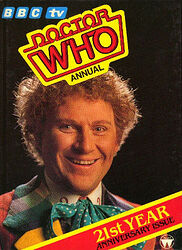 Cover image for Doctor Who Annual 1985: 21st Year Anniversary Issue