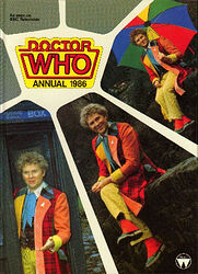 Cover image for Doctor Who Annual 1986