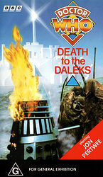 Cover image for Death to the Daleks