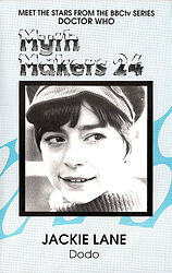 Cover image for Myth Makers 24: Jackie Lane