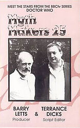 Cover image for Myth Makers 25: Barry Letts & Terrance Dicks Cover image for Myth Makers 25: Barry Letts & Terrance Dicks