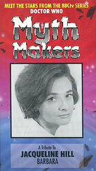 Cover image for Myth Makers: Jacqueline Hill Cover image for Myth Makers: Jacqueline Hill