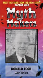Cover image for Myth Makers: Donald Tosh Cover image for Myth Makers: Donald Tosh