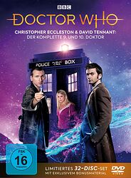 Cover image for Christopher Eccleston & David Tennant: Der Komplette 9. und 10. Doktor