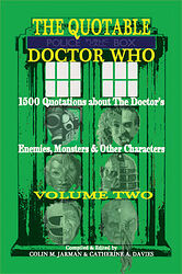 Cover image for The Quotable Doctor Who: Volume One