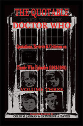 Cover image for The Quotable Doctor Who: Volume One Cover image for The Quotable Doctor Who: Volume One