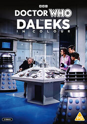 Cover image for The Daleks in Colour