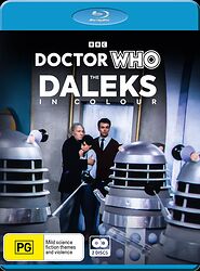 Cover image for The Daleks in Colour