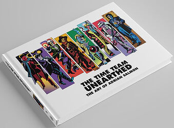 Cover image for The Time Team Unearthed: The Art of Adrian Salmon